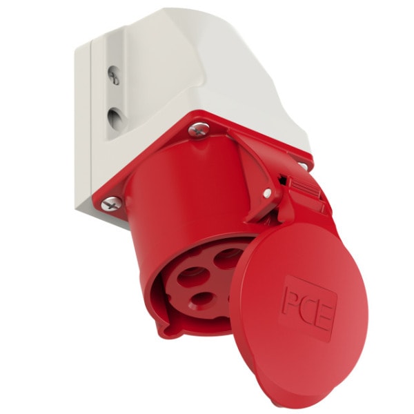 PC ELECTRIC - CEE-Wandsteckdose (kompakt) 32A 5p 6h IP44