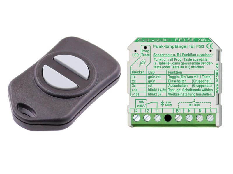 SCHALK - Mini-Funk-Set, bestehend aus FE3 SE (230V) und FS3 HS 2