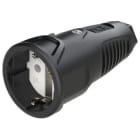 PC ELECTRIC - Taurus2 Gummi-Kupplung nat IP20 (schwarz)