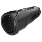 PC ELECTRIC - Taurus2 Gummi-Kupplung nat SH IP20 (schwarz)