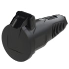 PC ELECTRIC - Taurus2 Vollgummi-Kupplung KD nat IP54 (schwarz)
