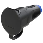 PC ELECTRIC - Taurus2 Gummi-Kupplung DB fb IP54 (schwarz/blau)