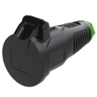 PC ELECTRIC - Taurus2 Gummi-Kupplung KD nat IP54 (schwarz/grün)