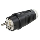 PC ELECTRIC - Taurus2 Gummi-Stecker 2SL IP54 (schwarz/weiß)