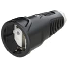 PC ELECTRIC - Taurus2 Gummi-Kupplung nat IP20 (schwarz/weiß)