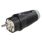 PC ELECTRIC - Taurus2 Gummi-Stecker nat IP54 (schwarz/grau)