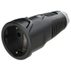 PC ELECTRIC - Taurus2 Vollgummi-Kupplung nat IP20 (schwarz/grau)