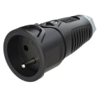 PC ELECTRIC - Taurus2 Gummi-Kupplung fb IP20 (schwarz/grau)