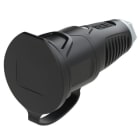 PC ELECTRIC - Taurus2 Gummi-Kupplung DB nat IP54 (schwarz/grau)