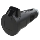 PC ELECTRIC - Taurus2 Gummi-Kupplung KD nat IP54 (schwarz/grau)