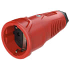 PC ELECTRIC - Taurus2 Gummi-Kupplung nat SH IP20 (rot/schwarz)