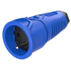 PC ELECTRIC - Taurus2 Gummi-Kupplung fb SH IP20 (blau/schwarz)