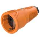PC ELECTRIC - Taurus2 Vollgummi-Kupplung nat IP20 (orange/schwarz)