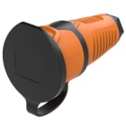 PC ELECTRIC - Taurus2 Gummi-Kupplung DB fb SH IP54 (orange/schwarz)