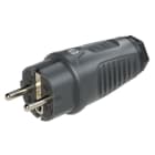 PC ELECTRIC - Taurus2 Vollgummi-Stecker 2SL IP54 (anthrazit/schwarz)