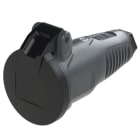 PC ELECTRIC - Taurus2 Gummi-Kupplung KD nat IP54 (anthrazit/schwarz)