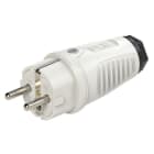 PC ELECTRIC - Taurus2 Gummi-Stecker 2SL IP54 (hellgrau/schwarz)
