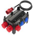 PC ELECTRIC - Mobilverteiler Kunststoff Baureihe ISCHL BV 2x32/5 16/5 6xSSD 2m5G6St32 Ea IP44