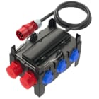 PC ELECTRIC - Mobilverteiler Kunststoff Baureihe ISCHL BV 2x16/5 6xSSD 2m5G6St32 H07 Ea IP44