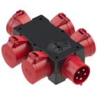PC ELECTRIC - Mobilverteiler Kunststoff Baureihe ST.ANTON 6F 5x32/5 GS32/5 IP44