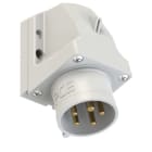 PC ELECTRIC - CEE-Wandgerätestecker 16A 5p 1h IP44