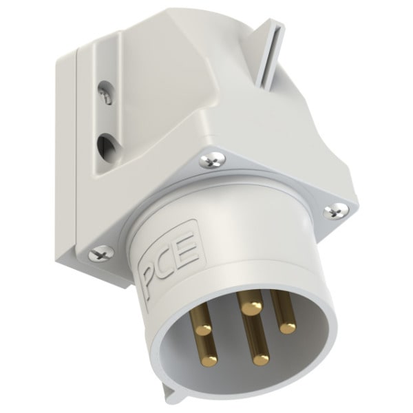 PC ELECTRIC - CEE-Wandgerätestecker 32A 5p 1h IP44