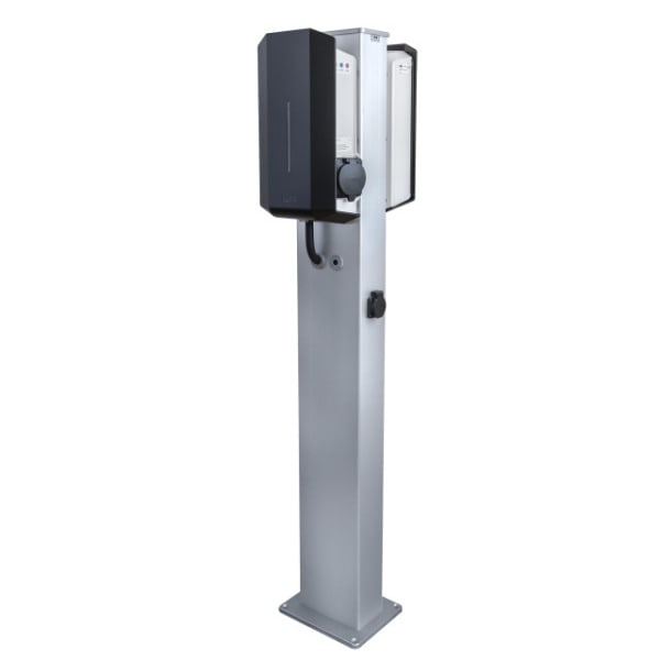 PC ELECTRIC E-MOBILITY - Standsäule MS18 2 Wallbox GLB EV1 + 2 SSD