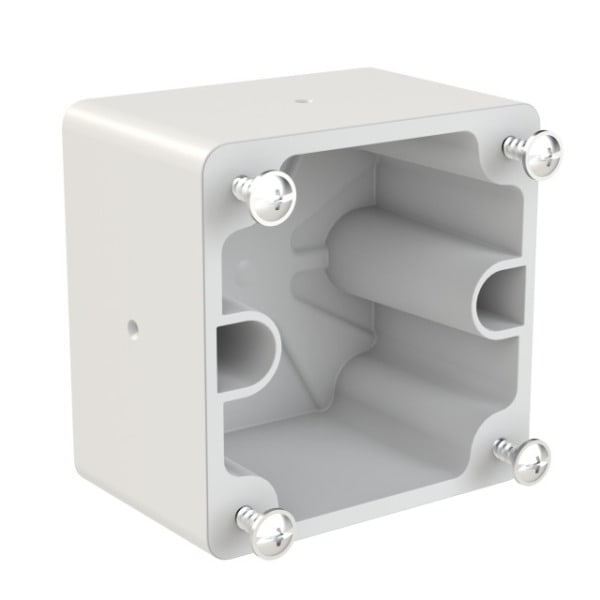 PC ELECTRIC - Aufputzgehäuse 75x75 ohne Bohrung IP68