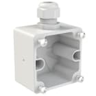 PC ELECTRIC - Aufputzgehäuse 75x75 1xM20 Kabelverschraubung IP68