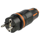 PC ELECTRIC - Schutzkontaktstecker 2SL IP54 orange Serie TopTaurus2