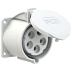 PC ELECTRIC - CEE-Anbaudose gerade 32A 5p 1h IP44/54 TT