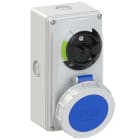 PC ELECTRIC - CEE-Steckdose abschaltbar kompakt 32A 4p 9h IP66/IP67 Knock Out