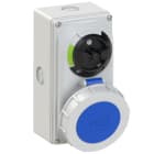 PC ELECTRIC - CEE-Steckdose abschaltbar kompakt 32A 5p 9h IP66/IP67 Knock Out