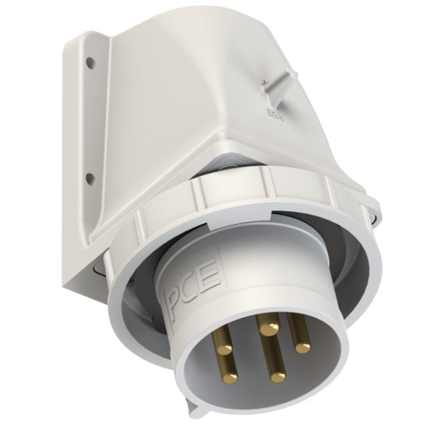 PC ELECTRIC - CEE-Wandgerätestecker 32A 5p 1h IP67