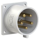 PC ELECTRIC - CEE-Anbaugerätestecker 70x70 gerade 32A 5p 1h IP44
