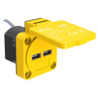 PC ELECTRIC - Ladesteckdose USB Typ A 2-fach 2x5V(2,1A)