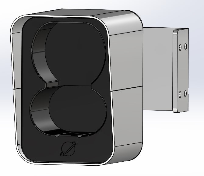 PC ELECTRIC E-MOBILITY - Steckerhalterung CCS UNITY 20 DC-Wallbox Schnelllader Zubehör