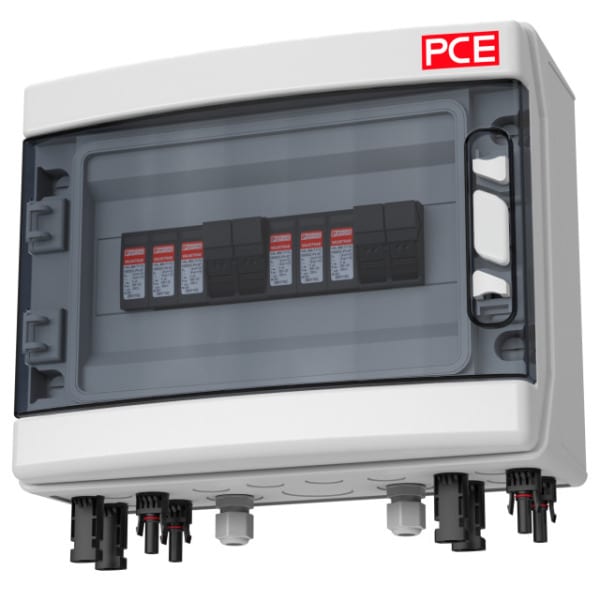 PC ELECTRIC - GAK ÜSS T1/2 2MPP 1 String/MPP MC4 IP54 m. Sicherung