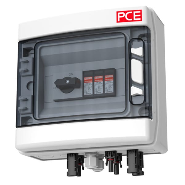 PC ELECTRIC - GAK ÜSS T1/2 1MPP 1-2 Strings/MPP MC4 IP54