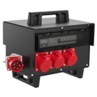 PC ELECTRIC - Mobilverteiler Vollgummi Baureihe Schrems BV 32/5 2x16/5 6xSSD WGS D-Zä Ea
