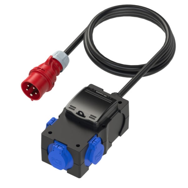 PC ELECTRIC - Mobilverteiler Kunststoff Baureihe St.Anton 6F 3xSSD 2m5G2St16/5 W-Zä