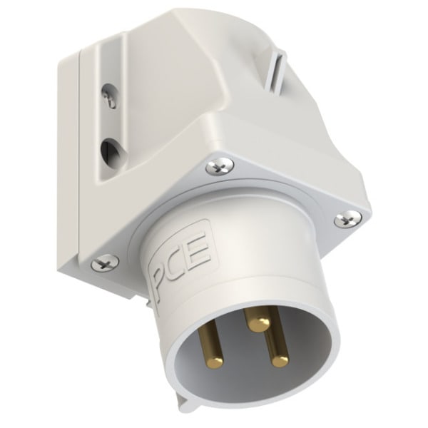 PC ELECTRIC - CEE-Wandgerätestecker 32A 3p 1h IP44