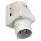PC ELECTRIC - CEE-Wandgerätestecker 32A 3p 1h IP44