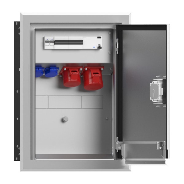 PC ELECTRIC - Edelstahl-Unterputzverteiler BV M-EUV2 63/110-0-2/V1-DE