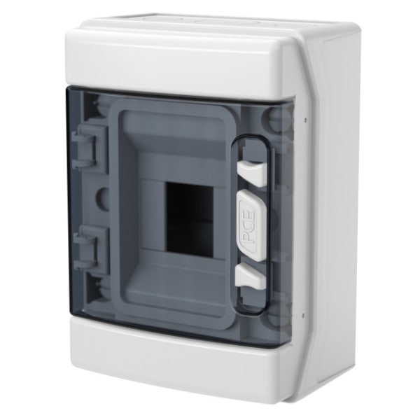 PC ELECTRIC - Leergehäuse T-BOX 1x4TE Fenster IP65