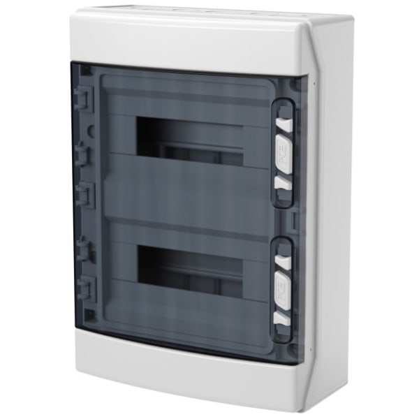 PC ELECTRIC - Leergehäuse T-BOX 2x12TE Fenster IP65