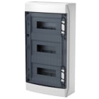 PC ELECTRIC - Leergehäuse T-BOX 3x12TE Fenster IP65