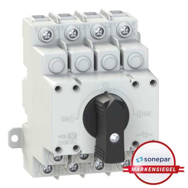 PC ELECTRIC - MS! Umschalter Netz-0-Not MLU1-035-4V-9121