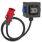 PC ELECTRIC - Mobilverteiler Vollgummi Baureihe Eisenstadt BV 2xSSD 2m5G6St32/5  Ea