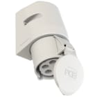 PC ELECTRIC - CEE-Wandsteckdose 32A 5p 1h IP44